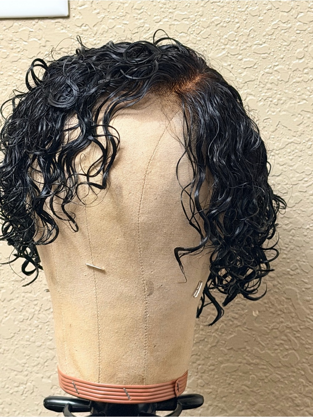 Human Hair Wet and Wavy Wig - Picture 10 of 16